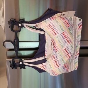 💕LUCKY BRAND💕 Logo Bralettes (2 Pk) XL NWT